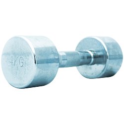 TITAN LIFE PRO Chrome Dumbbell 4 kg